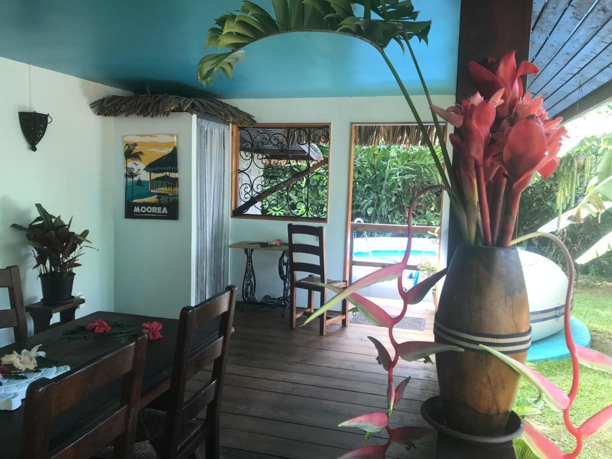 Fare Honu Cook'S Bay Moorea Exteriör bild