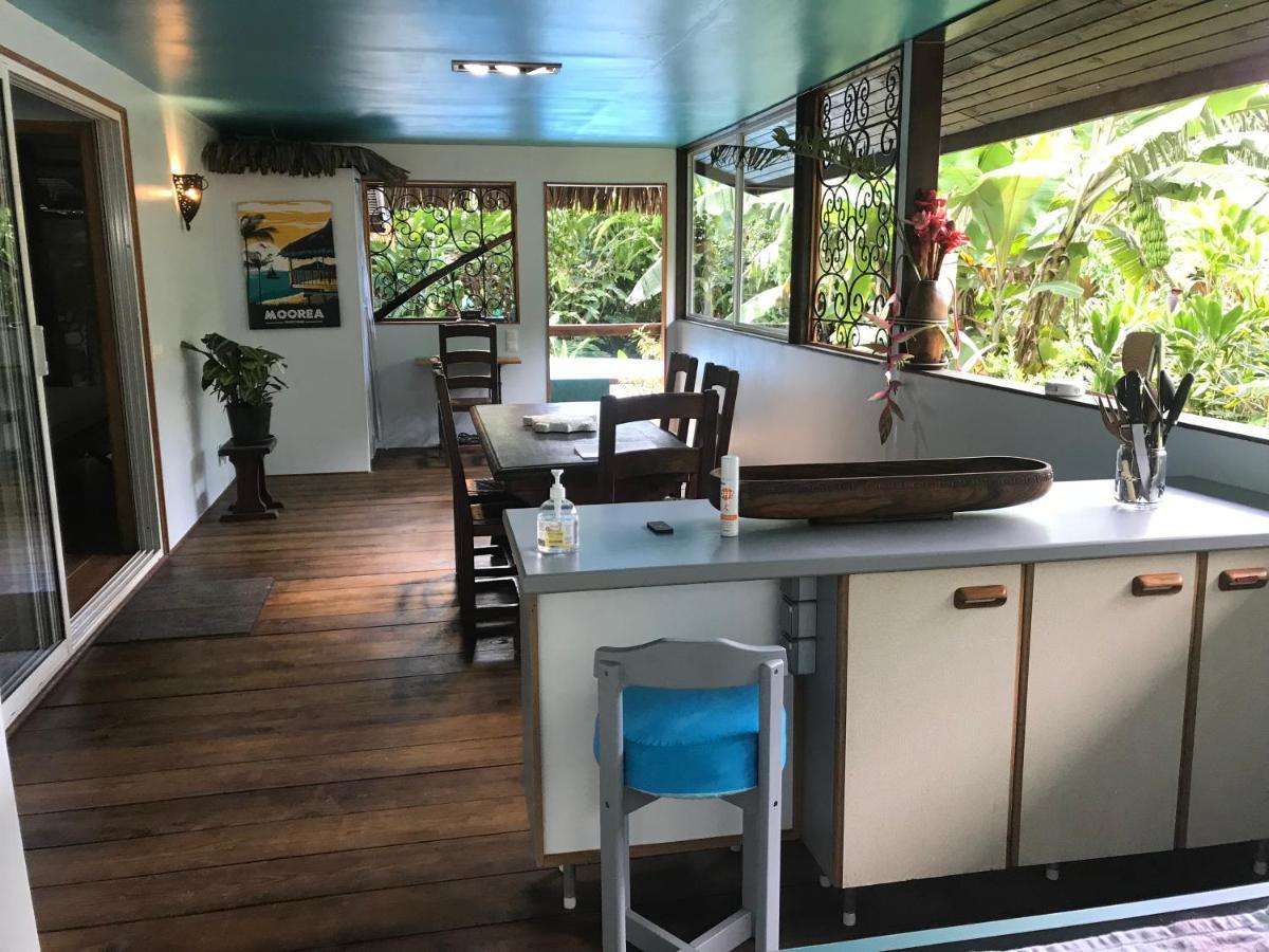 Fare Honu Cook'S Bay Moorea Exteriör bild