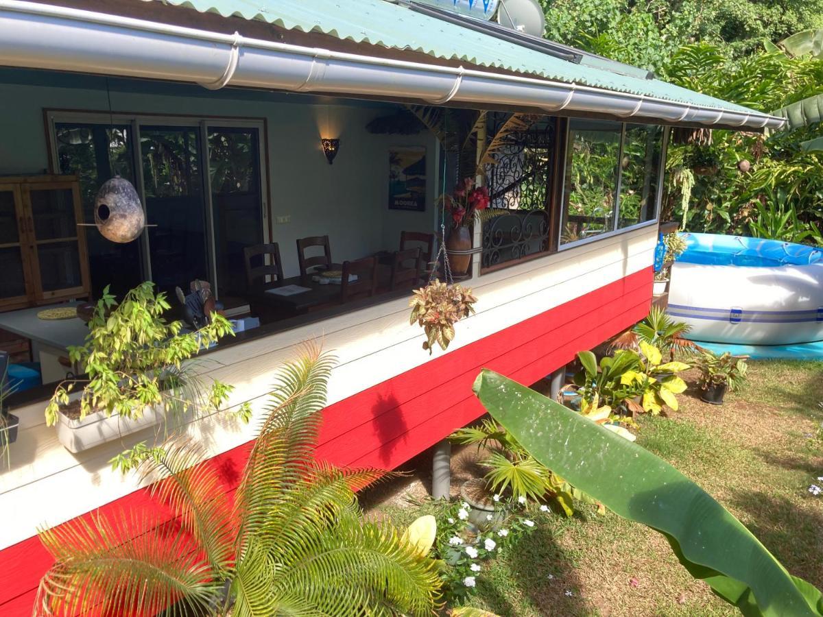 Fare Honu Cook'S Bay Moorea Exteriör bild