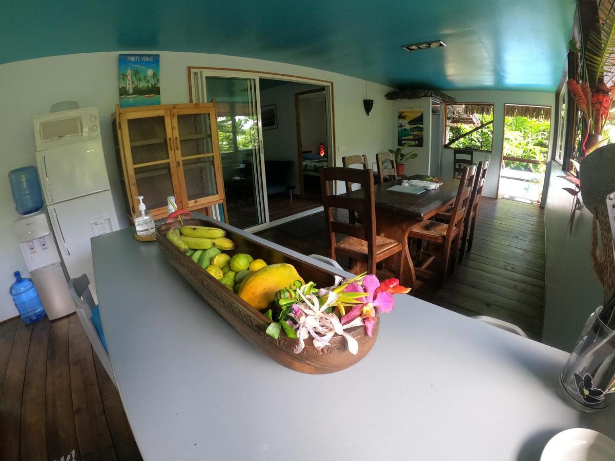 Fare Honu Cook'S Bay Moorea Exteriör bild